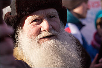 19 март 2016 г., Барнаул © Амител Вячеслав Мельников   Митинг посвященный двухлетию присоединения Крыма к России 