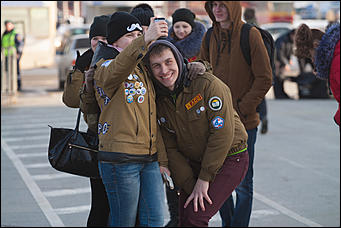 19 март 2016 г., Барнаул © Амител Вячеслав Мельников   Митинг посвященный двухлетию присоединения Крыма к России 