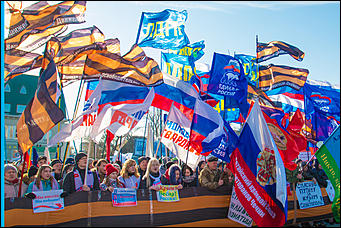 19 март 2016 г., Барнаул © Амител Вячеслав Мельников   Митинг посвященный двухлетию присоединения Крыма к России 