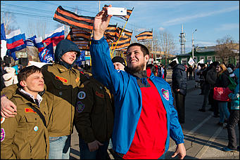 19 март 2016 г., Барнаул © Амител Вячеслав Мельников   Митинг посвященный двухлетию присоединения Крыма к России 