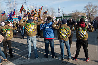 19 март 2016 г., Барнаул © Амител Вячеслав Мельников   Митинг посвященный двухлетию присоединения Крыма к России 