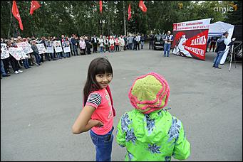 2 сентября 2018 г., Екатерина Смолихина   В гробу увидим эту пенсию: фоторепортаж с митинга против пенсионной реформы