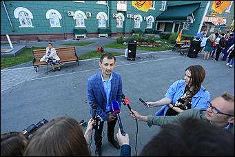 28 августа 2017 г., Барнаул. Екатерина Смолихина   Сохраним "легкие" города: митинг против вырубки деревьев прошел в Барнауле