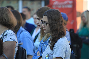 28 августа 2017 г., Барнаул. Екатерина Смолихина   Сохраним "легкие" города: митинг против вырубки деревьев прошел в Барнауле