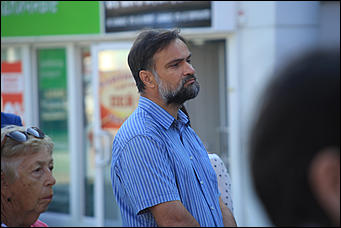 28 августа 2017 г., Барнаул. Екатерина Смолихина   Сохраним "легкие" города: митинг против вырубки деревьев прошел в Барнауле