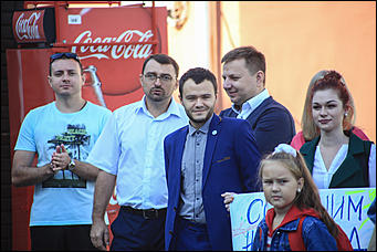 28 августа 2017 г., Барнаул. Екатерина Смолихина   Сохраним "легкие" города: митинг против вырубки деревьев прошел в Барнауле