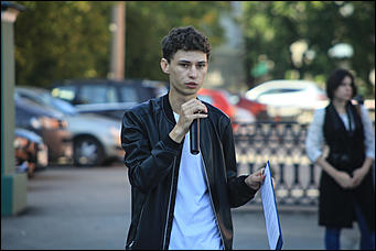 28 августа 2017 г., Барнаул. Екатерина Смолихина   Сохраним "легкие" города: митинг против вырубки деревьев прошел в Барнауле