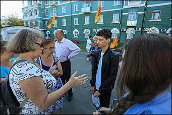 28 августа 2017 г., Барнаул. Екатерина Смолихина   Сохраним "легкие" города: митинг против вырубки деревьев прошел в Барнауле