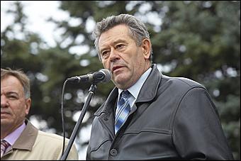 21 октября 2009 г., Барнаул   Митинг протеста в Барнауле