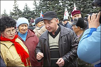 21 октября 2009 г., Барнаул   Митинг протеста в Барнауле