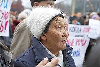 21 октября 2009 г., Барнаул   Митинг протеста в Барнауле