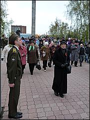 9 мая 2011 г., Барнаул   Возложение цветов к Мемориалу Славы     
