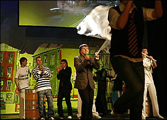 12 марта 2009 г., Барнаул   Театрализованное представление "В ритме нашего города"
