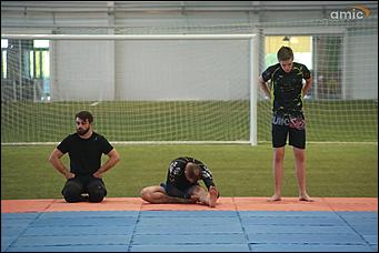 6 июля 2018 г., Барнаул. Екатерина Смолихина   Джефф Монсон рассказал и показал барнаульцам секреты ведения боя