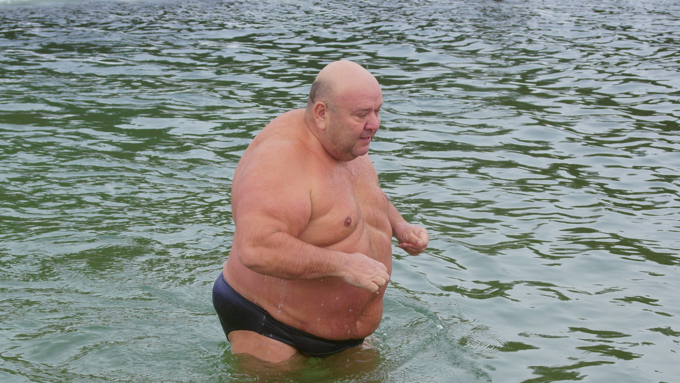 12 февраля 2016 г., Барнаул &copy; фото Николай Батырев   Не робкого десятка. Как проводят выходные барнаульские "моржи"?