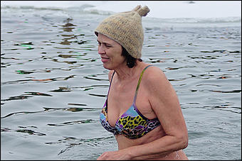 12 февраля 2016 г., Барнаул © фото Николай Батырев   Не робкого десятка. Как проводят выходные барнаульские "моржи"?