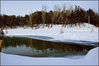 12 февраля 2016 г., Барнаул © фото Николай Батырев   Не робкого десятка. Как проводят выходные барнаульские "моржи"?