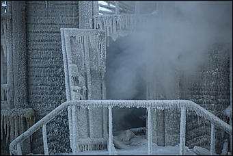 22 январь 2018 г., Барнаул. Екатерина Смолихина   Сгоревший на морозе: что осталось от исторического здания в Барнауле