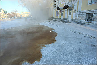 22 январь 2018 г., Барнаул. Екатерина Смолихина   Сгоревший на морозе: что осталось от исторического здания в Барнауле