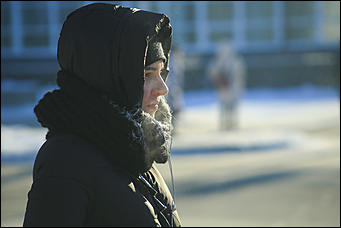 5 декабря 2018 г., Барнаул. Екатерина Смолихина   Тепло ли тебе, девица: Барнаул в условиях экстремальных холодов