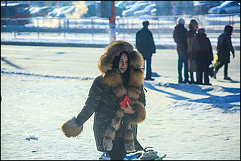 5 декабря 2018 г., Барнаул. Екатерина Смолихина   Тепло ли тебе, девица: Барнаул в условиях экстремальных холодов