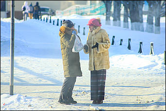 5 декабря 2018 г., Барнаул. Екатерина Смолихина   Тепло ли тебе, девица: Барнаул в условиях экстремальных холодов