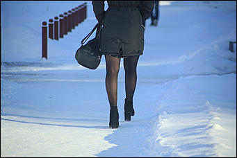 5 декабря 2018 г., Барнаул. Екатерина Смолихина   Тепло ли тебе, девица: Барнаул в условиях экстремальных холодов