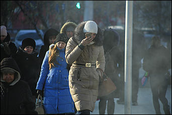 5 декабря 2018 г., Барнаул. Екатерина Смолихина   Тепло ли тебе, девица: Барнаул в условиях экстремальных холодов