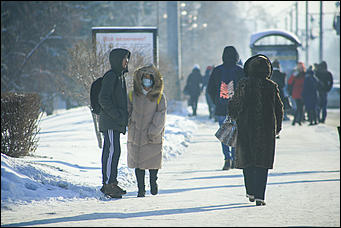 5 декабря 2018 г., Барнаул. Екатерина Смолихина   Тепло ли тебе, девица: Барнаул в условиях экстремальных холодов