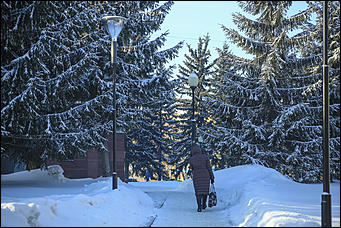 5 декабря 2018 г., Барнаул. Екатерина Смолихина   Тепло ли тебе, девица: Барнаул в условиях экстремальных холодов