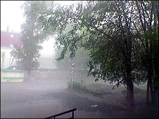 14 мая 2007 г., Барнаул   Потоп после дождя в Барнауле