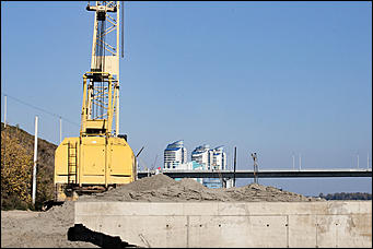 28 сентябрь 2016 г., Барнаул © Амител Вячеслав Мельников   Как строится долгожданная набережная в Барнауле. Фоторепортаж