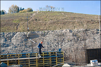 28 сентябрь 2016 г., Барнаул © Амител Вячеслав Мельников   Как строится долгожданная набережная в Барнауле. Фоторепортаж
