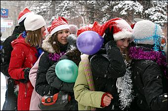 25 декабря 2005 г., Барнаул   Праздничное шествие "Новогодний восторг" 