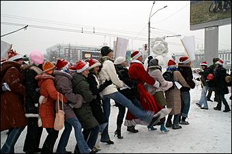 25 декабря 2005 г., Барнаул   Праздничное шествие "Новогодний восторг" 