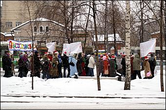 25 декабря 2005 г., Барнаул   Праздничное шествие "Новогодний восторг" 