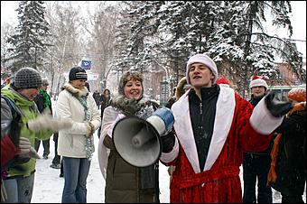 25 декабря 2005 г., Барнаул   Праздничное шествие "Новогодний восторг" 
