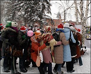 25 декабря 2005 г., Барнаул   Праздничное шествие "Новогодний восторг" 