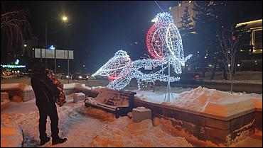 30 декабря 2021 г., Барнаул. Екатерина Смолихина   Новогодний Барнаул - 2022