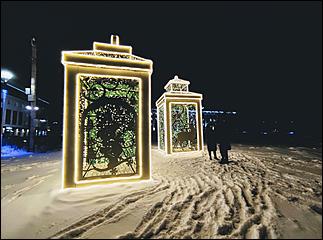 30 декабря 2021 г., Барнаул. Екатерина Смолихина   Новогодний Барнаул - 2022