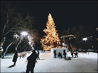 30 декабря 2021 г., Барнаул. Екатерина Смолихина   Новогодний Барнаул - 2022