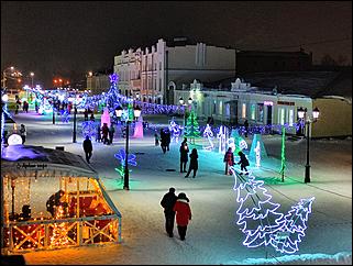 30 декабря 2021 г., Барнаул. Екатерина Смолихина   Новогодний Барнаул - 2022