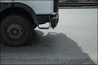 17 апреля 2018 г., Барнаул. Екатерина Смолихина   Как новые дороги в Барнауле пережили первую зиму