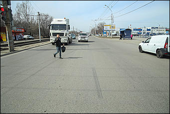 17 апреля 2018 г., Барнаул. Екатерина Смолихина   Как новые дороги в Барнауле пережили первую зиму