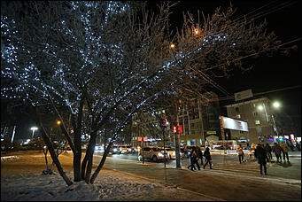 25 декабря 2017 г, Барнаул. Екатерина Смолихина   Сияющая столица: как украсили Барнаул к Новому году