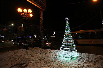 25 декабря 2017 г, Барнаул. Екатерина Смолихина   Сияющая столица: как украсили Барнаул к Новому году