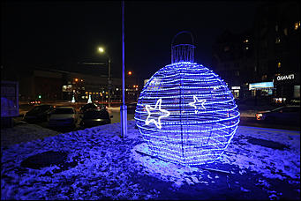 25 декабря 2017 г, Барнаул. Екатерина Смолихина   Сияющая столица: как украсили Барнаул к Новому году