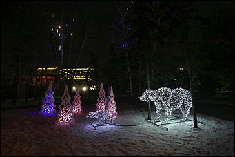 25 декабря 2017 г, Барнаул. Екатерина Смолихина   Сияющая столица: как украсили Барнаул к Новому году