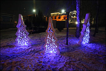 25 декабря 2017 г, Барнаул. Екатерина Смолихина   Сияющая столица: как украсили Барнаул к Новому году