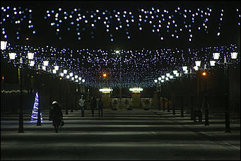 25 декабря 2017 г, Барнаул. Екатерина Смолихина   Сияющая столица: как украсили Барнаул к Новому году